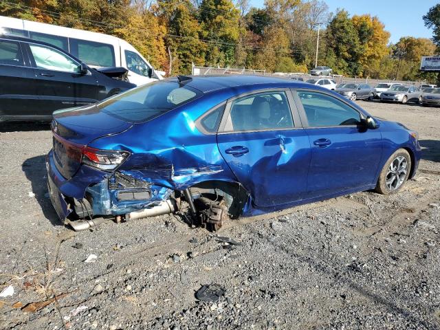 3KPF24AD1ME283941 - 2021 KIA FORTE FE 蓝色 照片 3