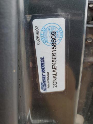 2GNALAEK5E6158609 - 2014 CHEVROLET EQUINOX LS Темно-сірий фото 13