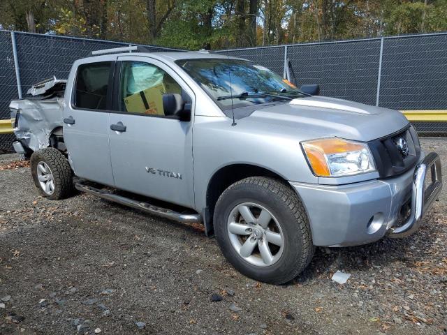 1N6AA0EJ0BN303544 - 2011 NISSAN TITAN S Gümüş foto 4