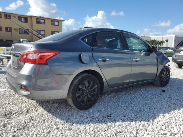 3N1AB7AP6JY272873 - 2018 NISSAN SENTRA S GRAY photo 3
