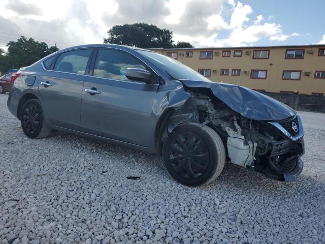 3N1AB7AP6JY272873 - 2018 NISSAN SENTRA S GRAY photo 4