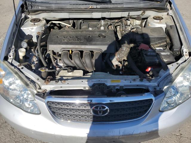 JTDBR32E870136413 - 2007 TOYOTA COROLLA CE 银色 照片 11