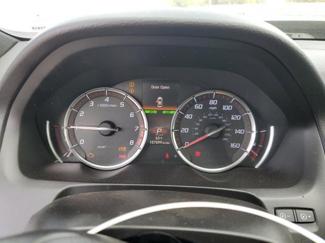 19UUB2F61KA005693 - 2019 ACURA TLX TECHNOLOGY Սև լուսանկար 9