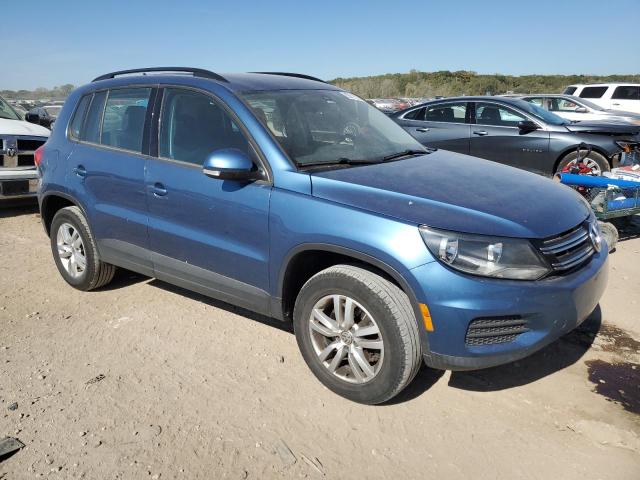 WVGAV7AX8HW505251 - 2017 VOLKSWAGEN TIGUAN S ლურჯი ფოტო 4