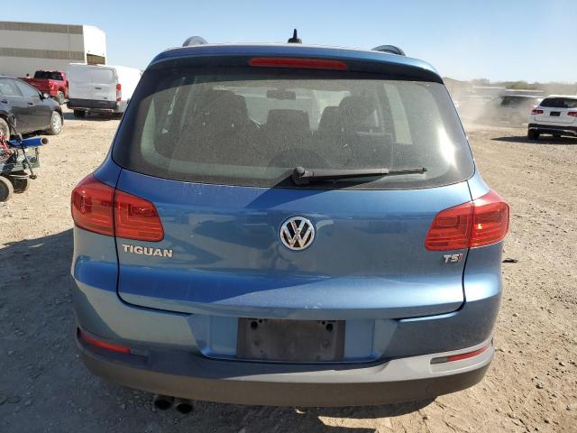 WVGAV7AX8HW505251 - 2017 VOLKSWAGEN TIGUAN S ლურჯი ფოტო 6
