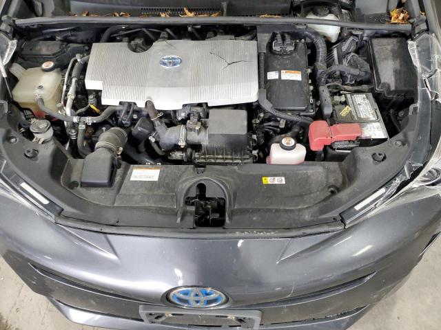 JTDKARFU7G3028018 - 2016 TOYOTA PRIUS GRAY photo 11