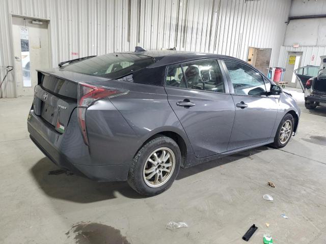 JTDKARFU7G3028018 - 2016 TOYOTA PRIUS GRAY photo 3
