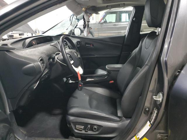 JTDKARFU7G3028018 - 2016 TOYOTA PRIUS GRAY photo 7