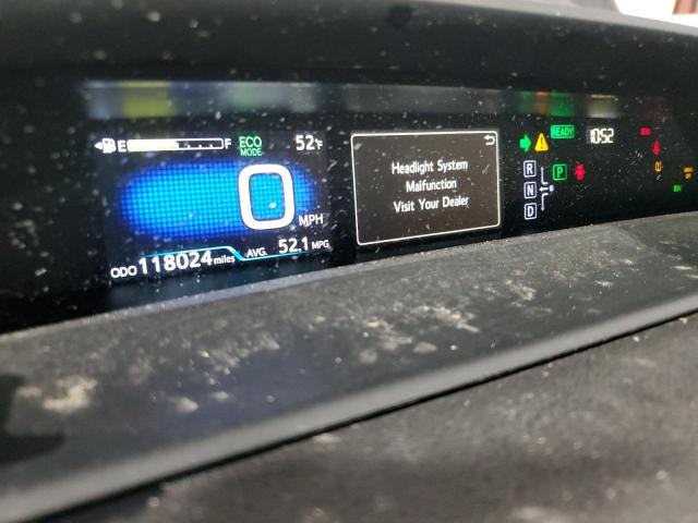 JTDKARFU7G3028018 - 2016 TOYOTA PRIUS GRAY photo 9