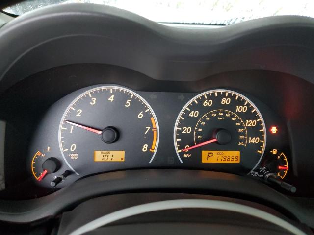 1NXBU4EE5AZ277399 - 2010 TOYOTA COROLLA BASE Grafito foto 9