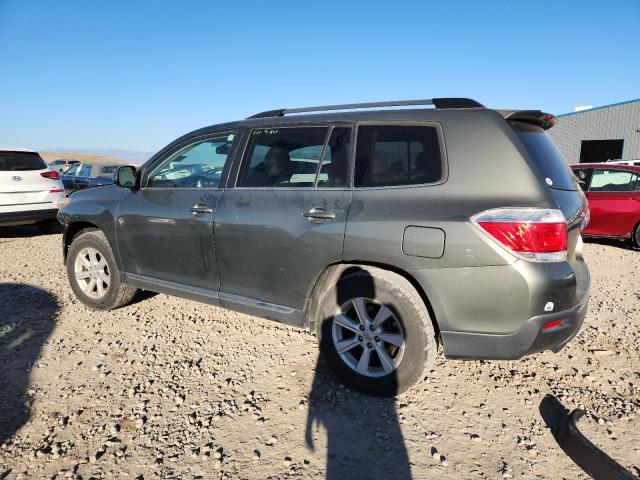 5TDZK3EH7CS080044 - 2012 TOYOTA HIGHLANDER BASE Yeşil fotoğraf 2