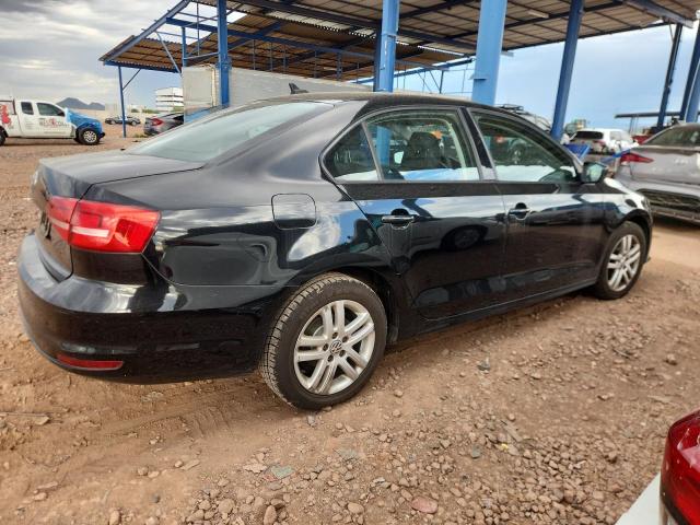 3VW2K7AJ8FM351597 - 2015 VOLKSWAGEN JETTA BASE Սև լուսանկար 3