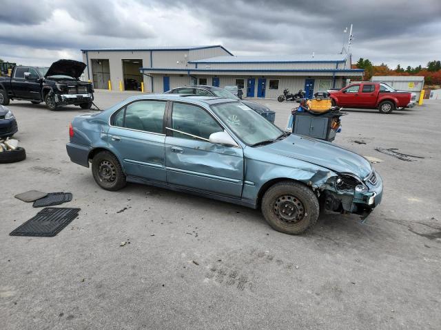 2HGEJ8544YH604608 - 2000 HONDA CIVIC EX BLUE photo 4