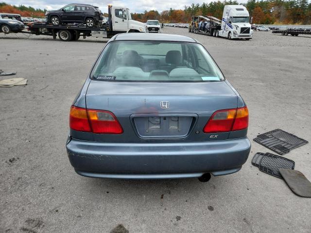 2HGEJ8544YH604608 - 2000 HONDA CIVIC EX BLUE photo 6
