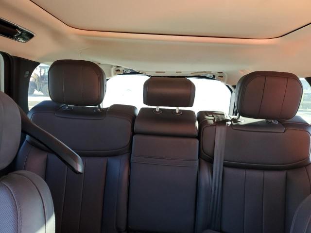 SALKP9FU5NA003148 - 2022 LAND ROVER RANGE ROVE SE BLACK photo 10