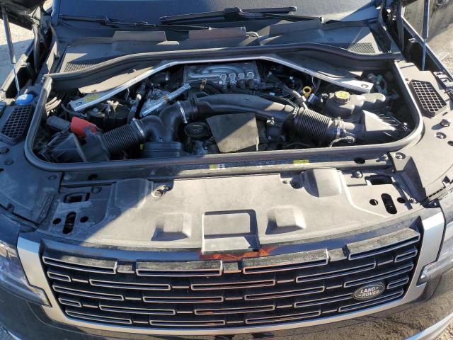 SALKP9FU5NA003148 - 2022 LAND ROVER RANGE ROVE SE BLACK photo 12