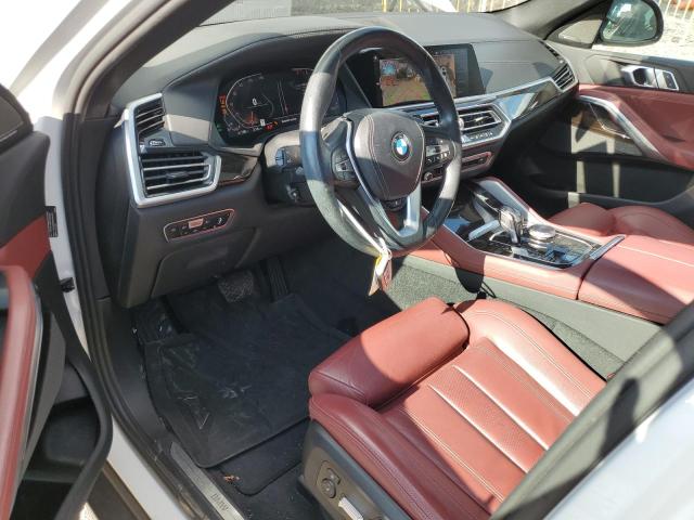 5UXCY6C05L9D46440 - 2020 BMW X6 XDRIVE40I WHITE photo 8