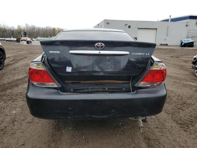 4T1BE32K25U068094 - 2005 TOYOTA CAMRY LE BLACK photo 6