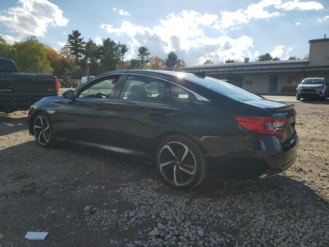 1HGCV1F37JA161612 - 2018 HONDA ACCORD SPORT შავი ფოტო 2