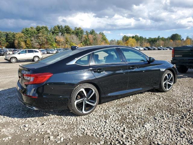 1HGCV1F37JA161612 - 2018 HONDA ACCORD SPORT შავი ფოტო 3