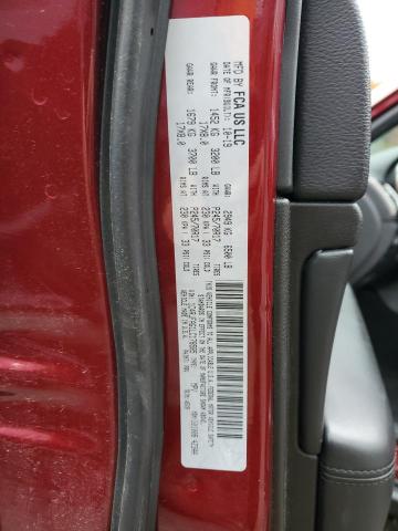 1C4RJFAG1LC178585 - 2020 JEEP GRAND CHER LAREDO 勃艮第红 照片 13