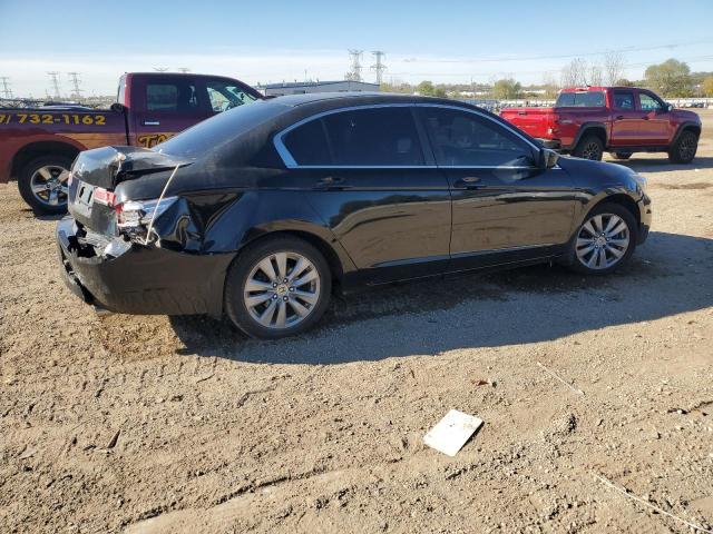 1HGCP2F81CA180042 - 2012 HONDA ACCORD EXL BLACK photo 3