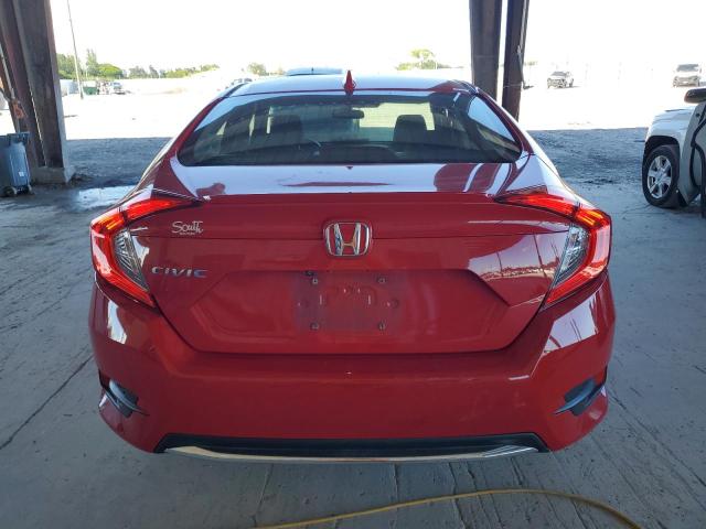 2HGFC1F32MH700789 - 2021 HONDA CIVIC EX RED photo 6