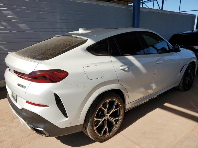 5UXCY8C0XN9J38713 - 2022 BMW X6 M50I WHITE photo 3