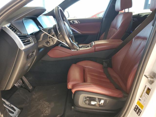 5UXCY8C0XN9J38713 - 2022 BMW X6 M50I WHITE photo 7