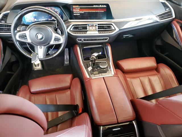 5UXCY8C0XN9J38713 - 2022 BMW X6 M50I WHITE photo 8