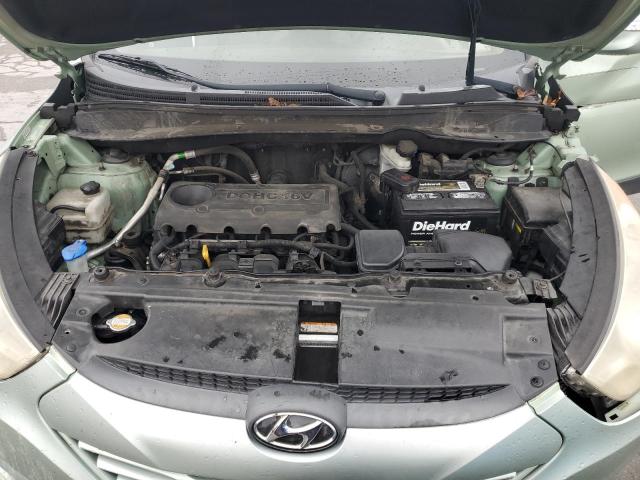 KM8JU3AC6CU486647 - 2012 HYUNDAI TUCSON GLS GREEN photo 12