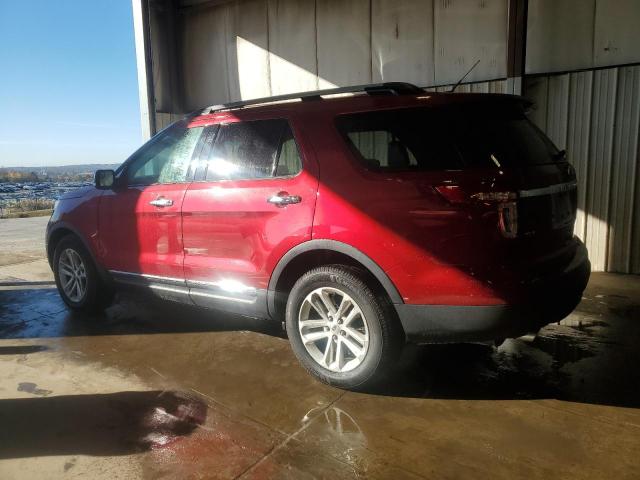 1FM5K7D84FGB08206 - 2015 FORD EXPLORER XLT أحمر صورة 2
