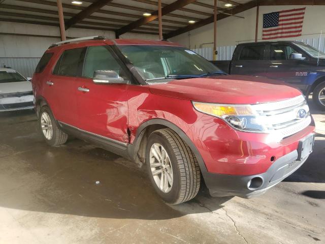 1FM5K7D84FGB08206 - 2015 FORD EXPLORER XLT أحمر صورة 4