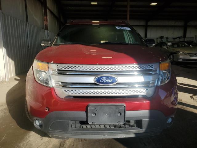 1FM5K7D84FGB08206 - 2015 FORD EXPLORER XLT أحمر صورة 5