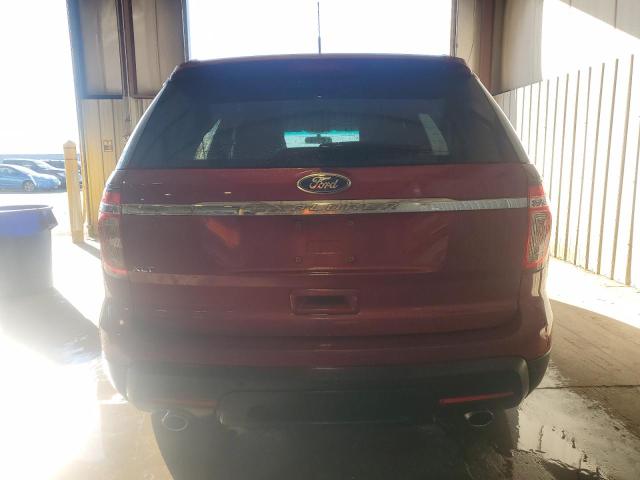 1FM5K7D84FGB08206 - 2015 FORD EXPLORER XLT أحمر صورة 6