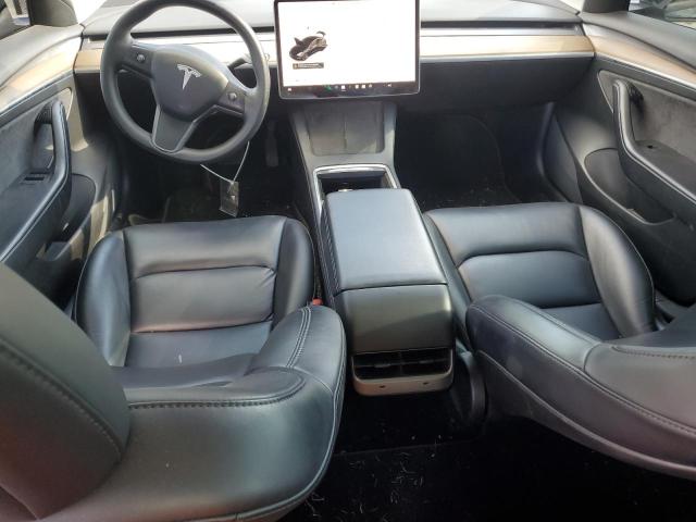 5YJ3E1EBXMF053438 - 2021 TESLA MODEL 3 შავი ფოტო 8