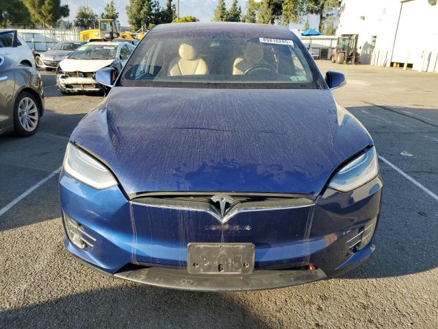 5YJXCBE22GF027207 - 2016 TESLA MODEL X BLUE photo 5