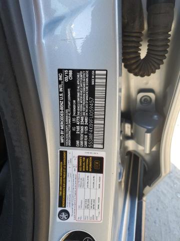 55SWF4KB9FU059457 - 2015 MERCEDES-BENZ C 300 4MATIC SILVER photo 12