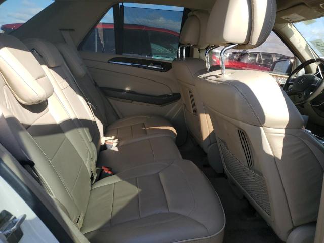 4JGDA5HB2DA215814 - 2013 MERCEDES-BENZ ML 350 4MATIC WHITE photo 10