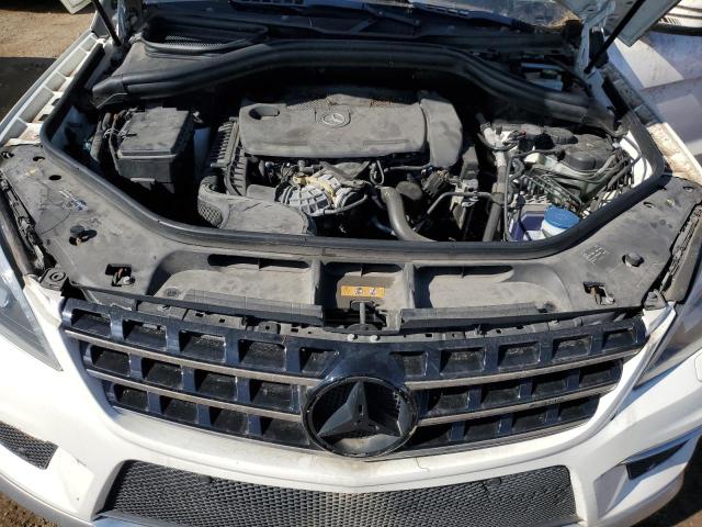 4JGDA5HB2DA215814 - 2013 MERCEDES-BENZ ML 350 4MATIC WHITE photo 11