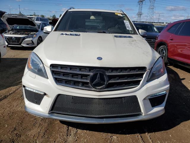 4JGDA5HB2DA215814 - 2013 MERCEDES-BENZ ML 350 4MATIC WHITE photo 5