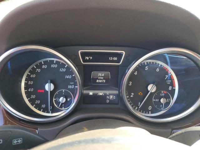 4JGDA5HB2DA215814 - 2013 MERCEDES-BENZ ML 350 4MATIC WHITE photo 9