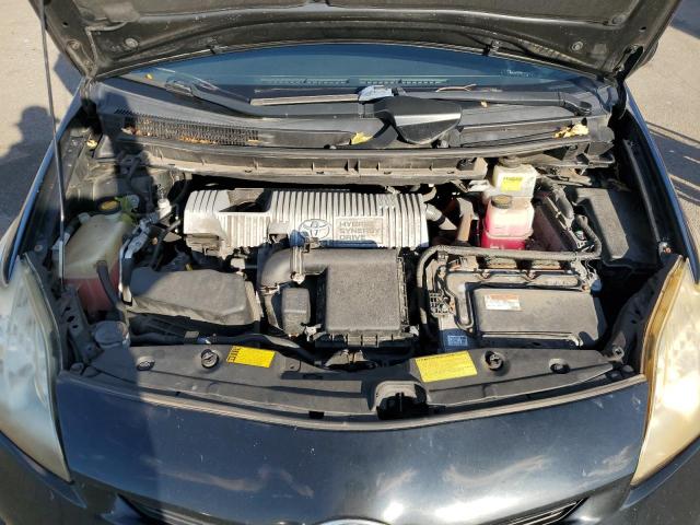JTDKN3DU0D0344250 - 2013 TOYOTA PRIUS BLACK photo 11