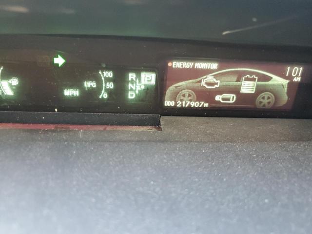 JTDKN3DU0D0344250 - 2013 TOYOTA PRIUS BLACK photo 9