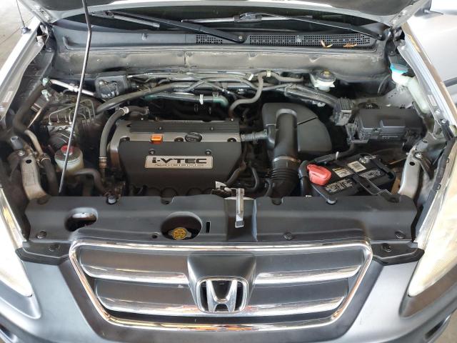 JHLRD78806C040328 - 2006 HONDA CR-V EX SILVER photo 12