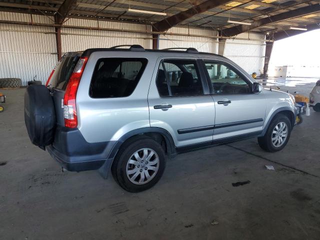 JHLRD78806C040328 - 2006 HONDA CR-V EX SILVER photo 3