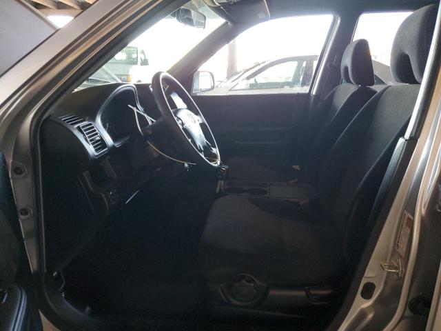 JHLRD78806C040328 - 2006 HONDA CR-V EX SILVER photo 7