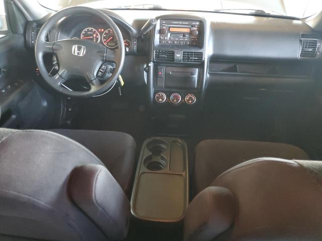 JHLRD78806C040328 - 2006 HONDA CR-V EX SILVER photo 8