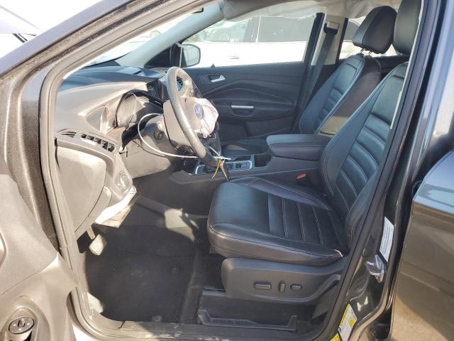 1FMCU9JD0HUD20183 - 2017 FORD ESCAPE TITANIUM رمادي صورة 7