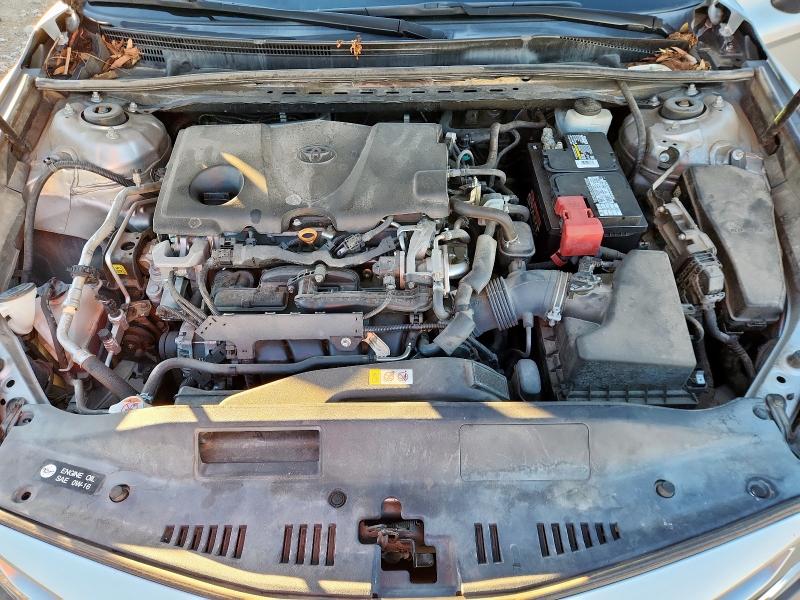 4T1B11HK9KU731339 - 2019 TOYOTA CAMRY L Srebrny zdjęcie 11